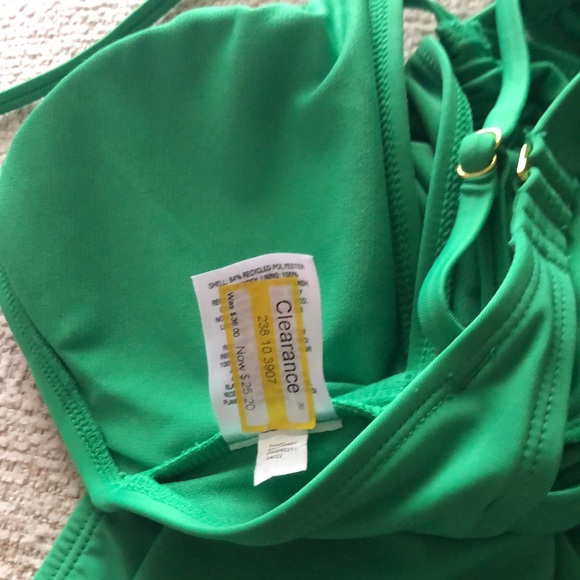 Shade & shore one piece Green swimsuit size S (4-6 )👙 - Picture 8 of 10